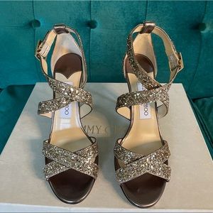 Brand new glitter heels from Jimmy Choo 5.5